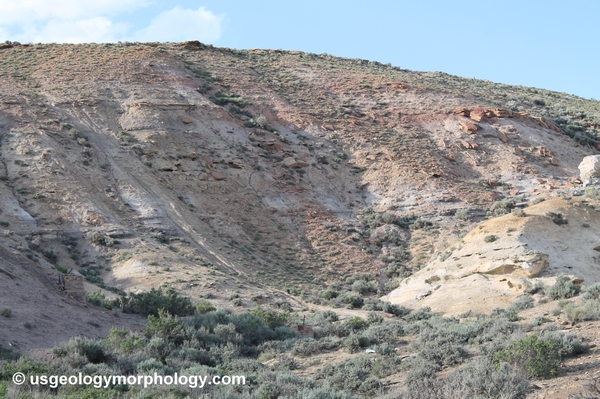 Rock Springs formation, near East Plane in the western part of Rock Springs uplift, Wyoming
