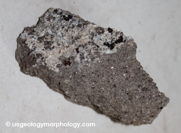 hand sample of orendite from Laucite Hills, Wyoming