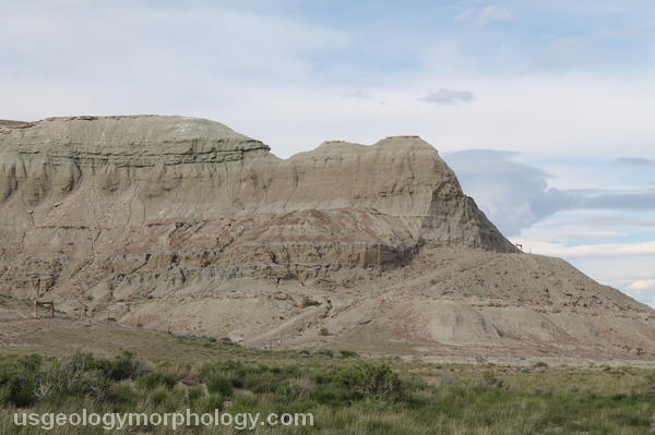 Green River basin northeast of Opal, Wyoming