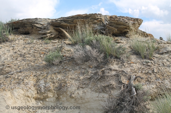 Paleocene Fort Union formation in the eastern part of Rock Springs uplift, Wyoming
