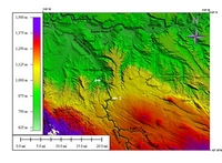 Bruneau basin map, Idaho-thumbnail