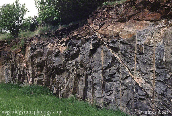 Archean mafic gneiss-Granite Falls, MN